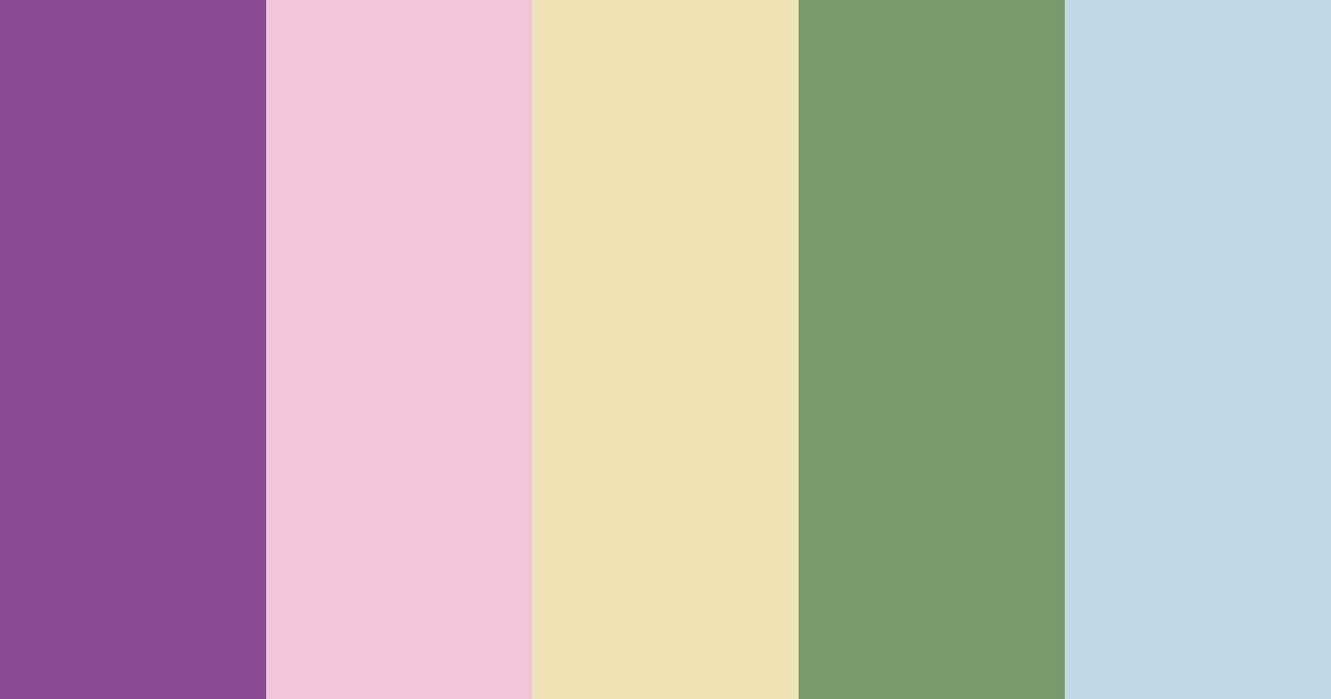 Download fuji blossom color palette PNG image (landscape)