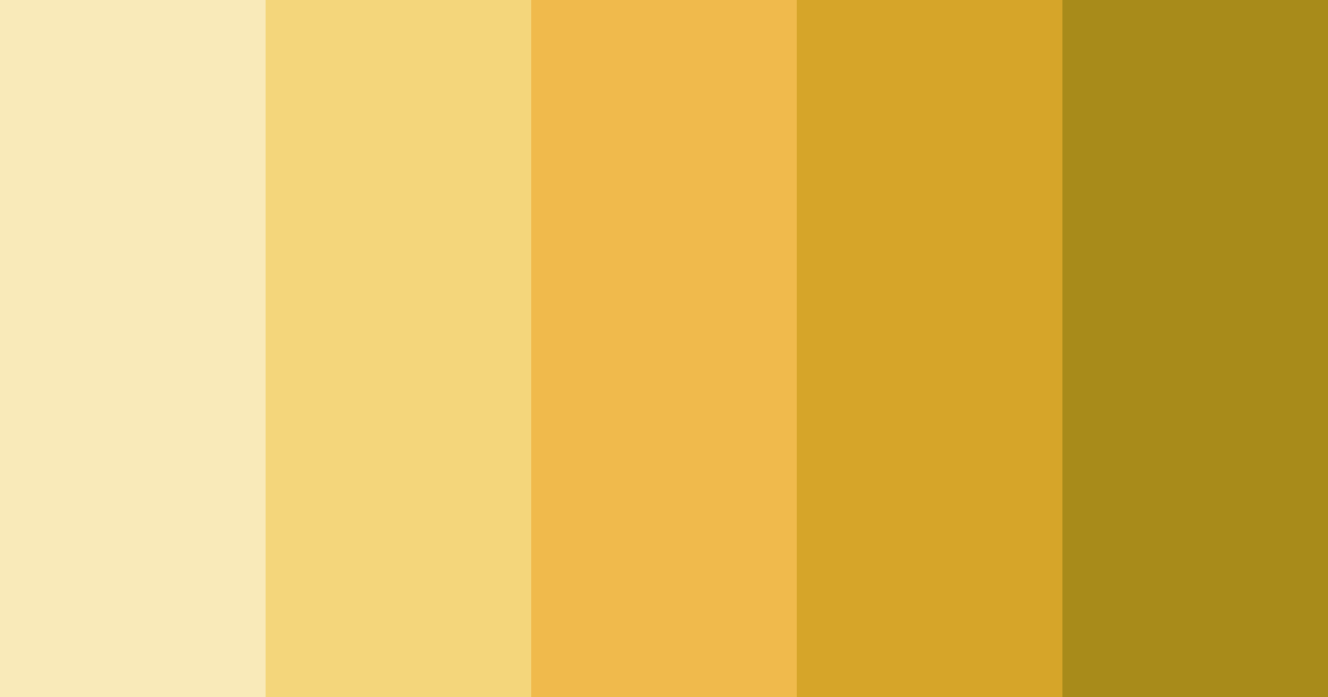 Yellow Diamond Color Palette