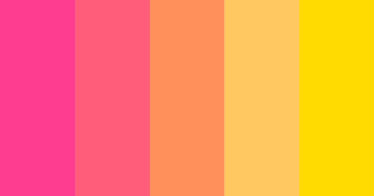 Download fuschia dream color palette PNG image (landscape)