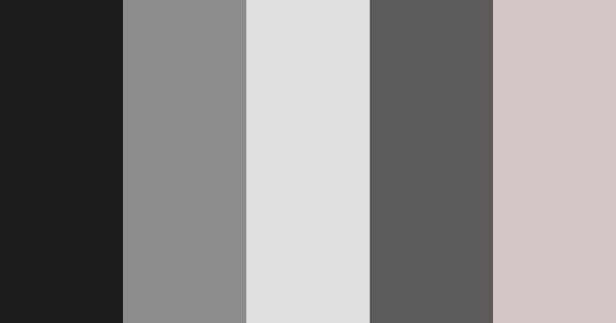 Download soft grayscale color palette PNG image (landscape)