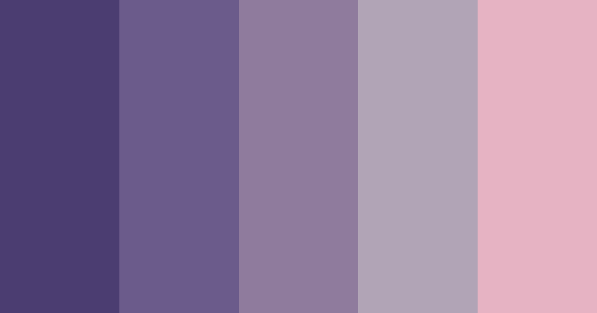 Download dark pastel color palette PNG image (landscape)
