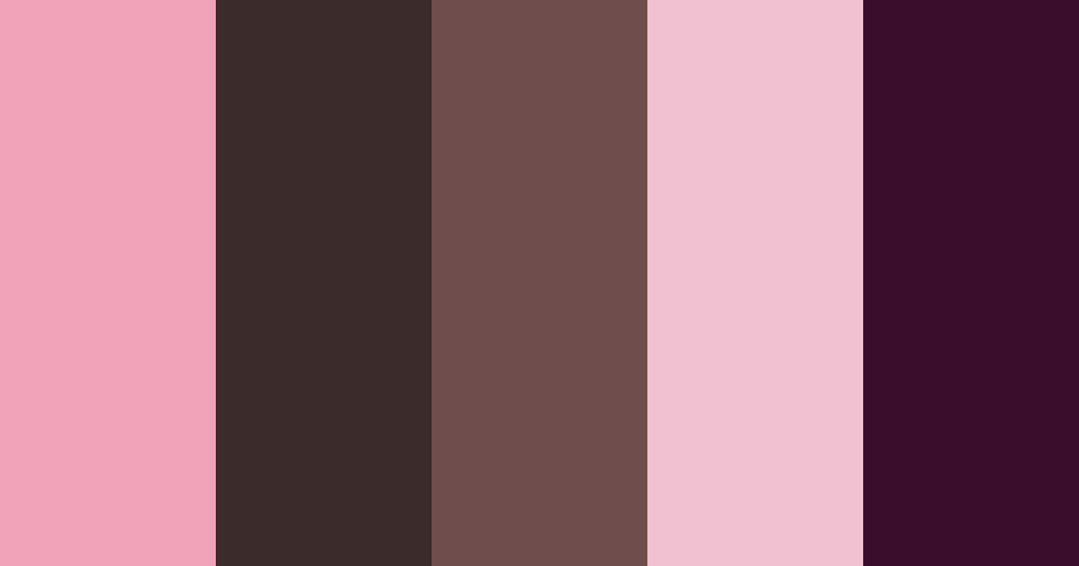 Download blush and charcoal color palette PNG image (landscape)