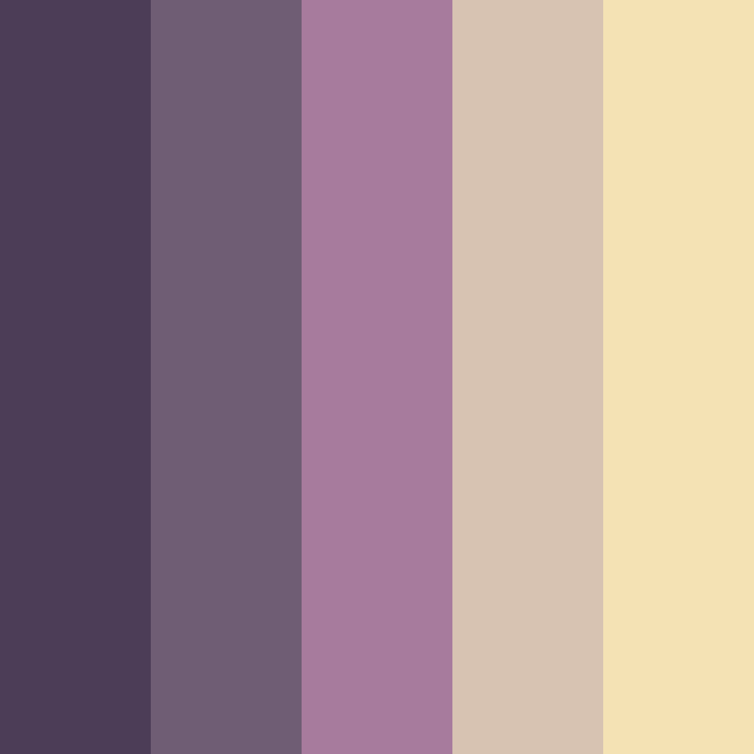 Download dark pastel color palette PNG image (square)