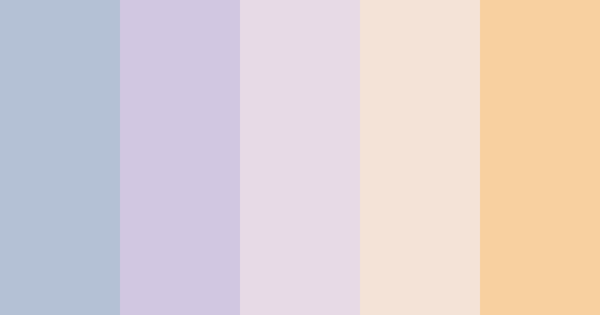 Download soft pastel dream color palette PNG image (landscape)