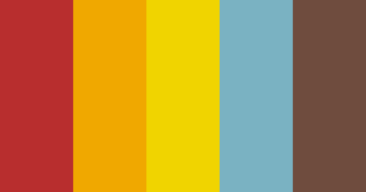Download japanese garden maple color palette PNG image (landscape)