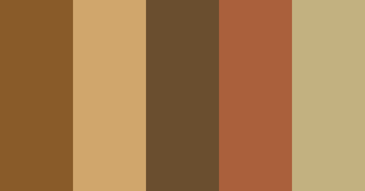 Download middle ages color palette PNG image (landscape)