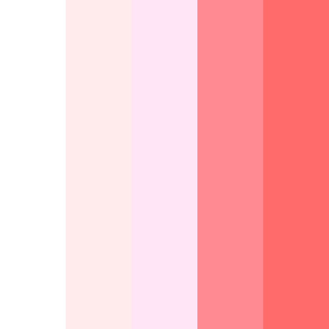 Download blushing beach color palette PNG image (square)