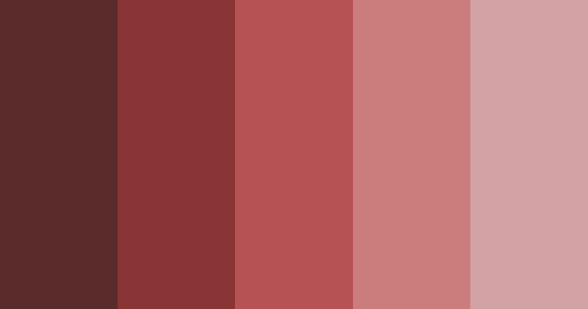 Download cherrywood color palette PNG image (landscape)