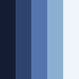 Night Winter in Oscuro Color Palettes