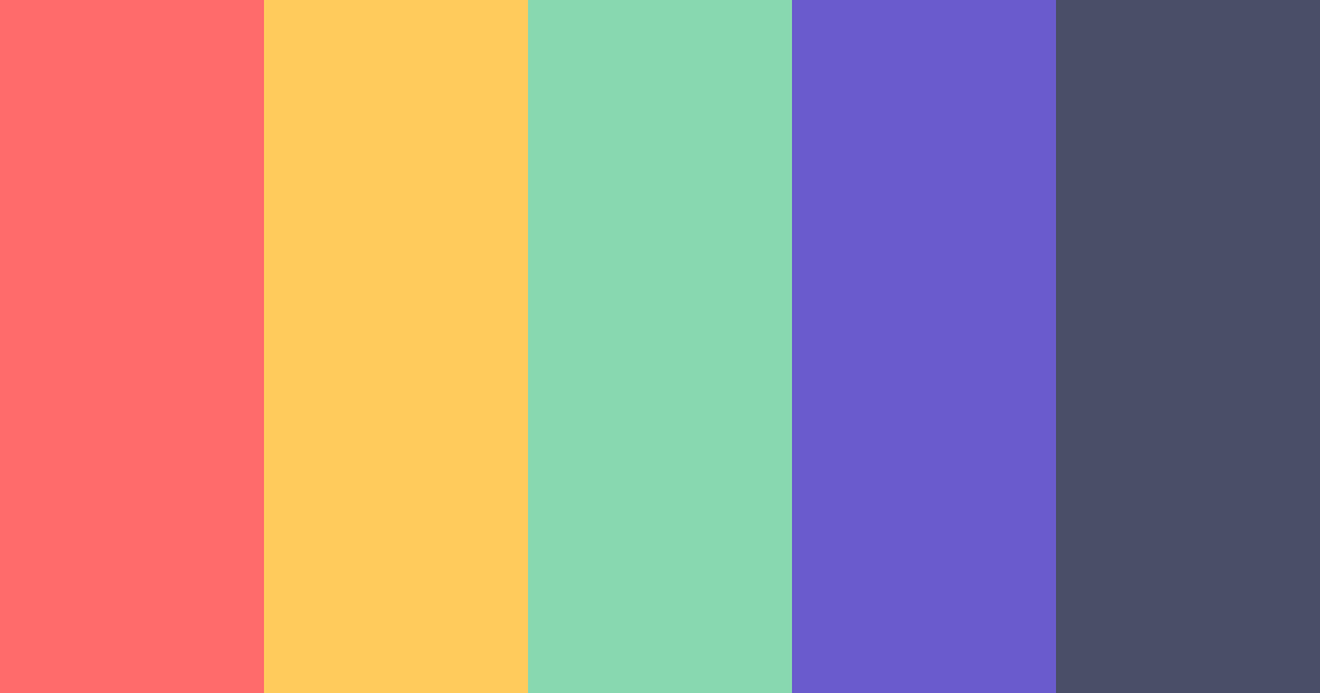 Download pride color palette PNG image (landscape)