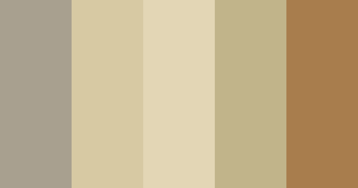 Download indian khaki bliss color palette PNG image (landscape)