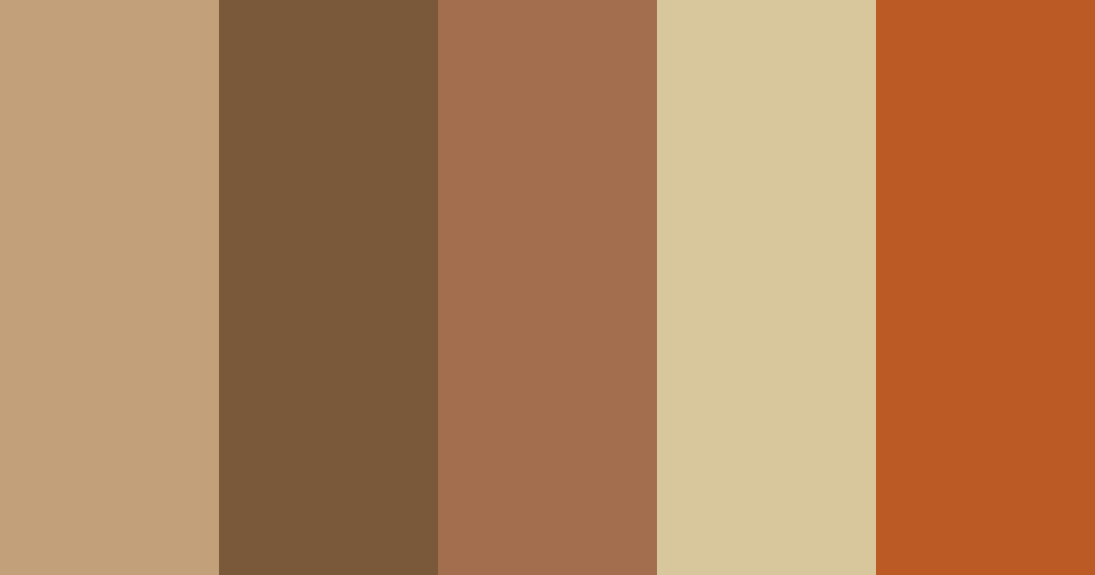 Download old west color palette PNG image (landscape)