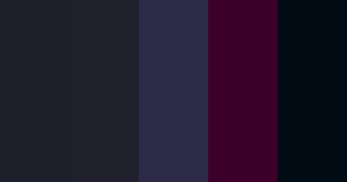Download midnight mystique color palette PNG image (landscape)