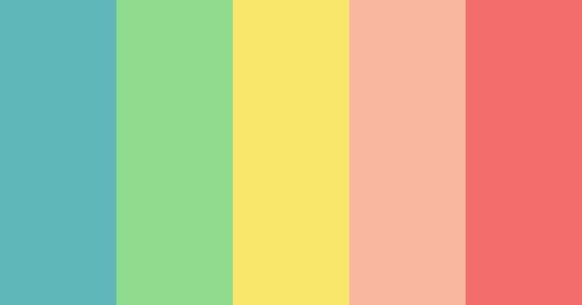 Download hawaii breeze color palette PNG image (landscape)