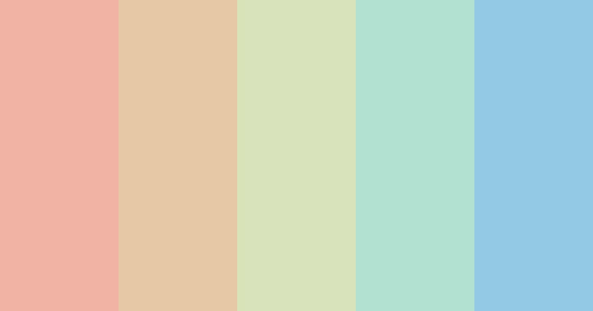 Download nostalgia ridicula color palette PNG image (landscape)