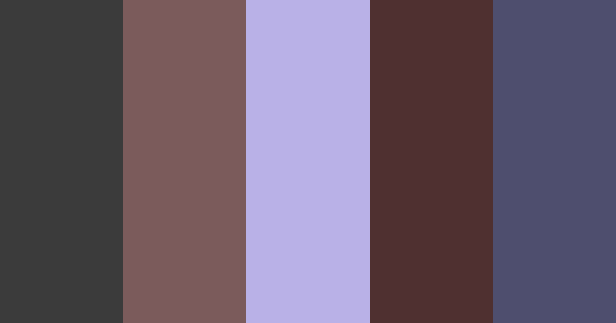 Download muted elegance color palette PNG image (landscape)
