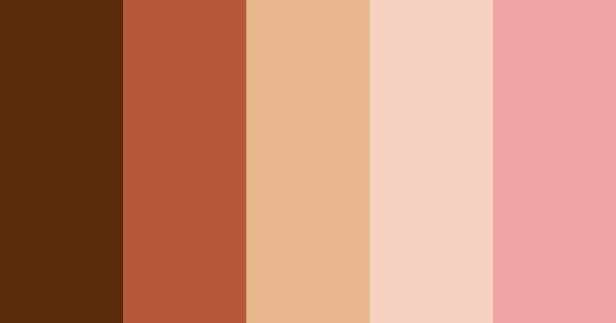 Download cooper color palette PNG image (landscape)