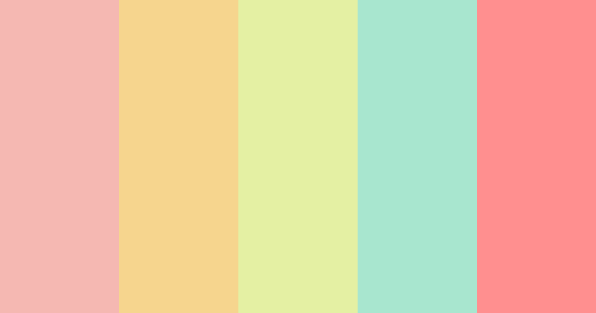 Download cancer color palette PNG image (landscape)
