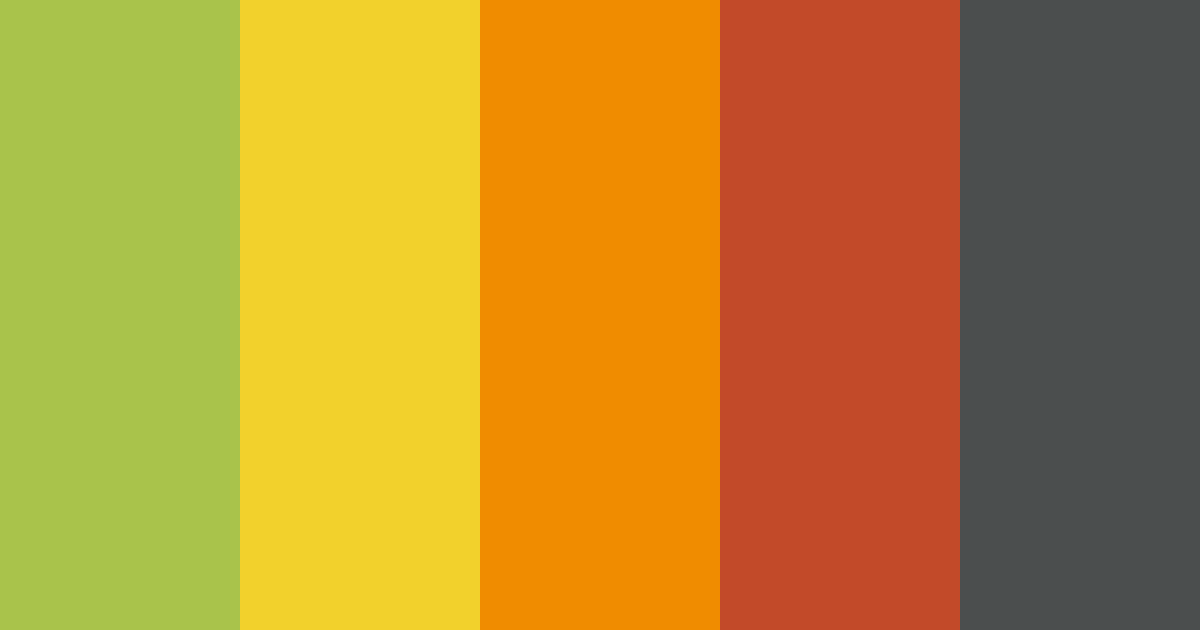 Download industrial 60s gas station color palette PNG image (landscape)