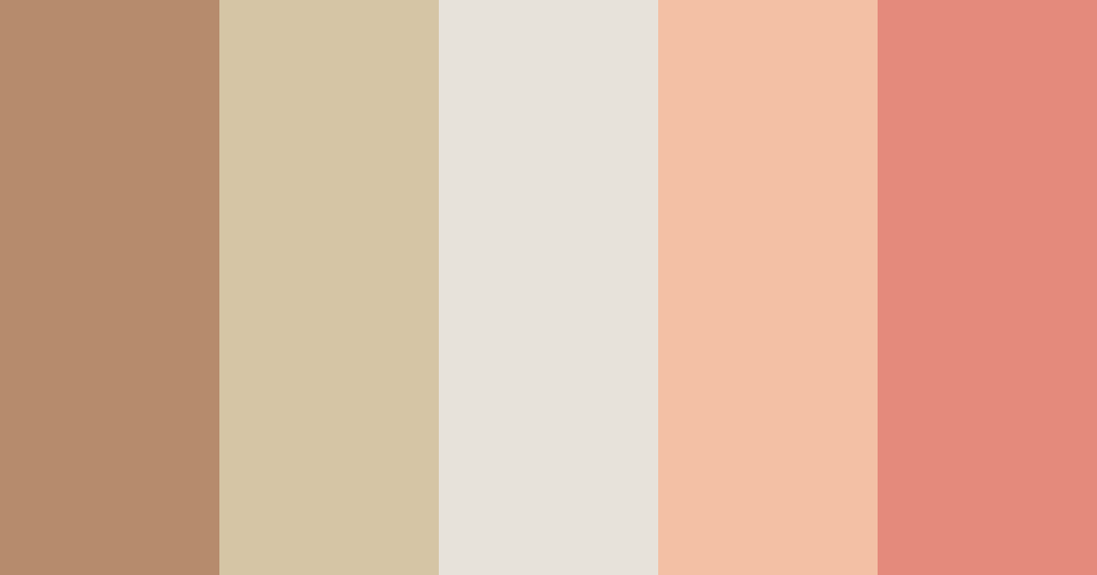 Download brown tabby cat color palette PNG image (landscape)