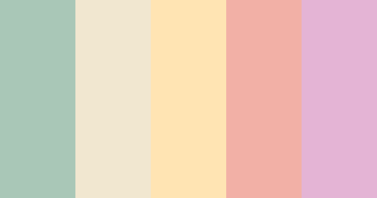 Download japanese serene nature color palette PNG image (landscape)