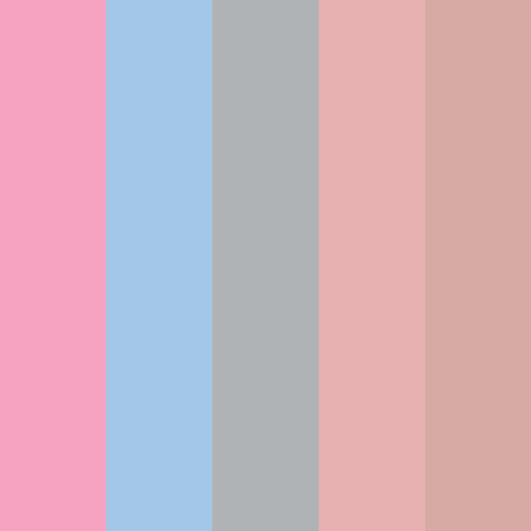 Download pastel dreamscape color palette PNG image (square)