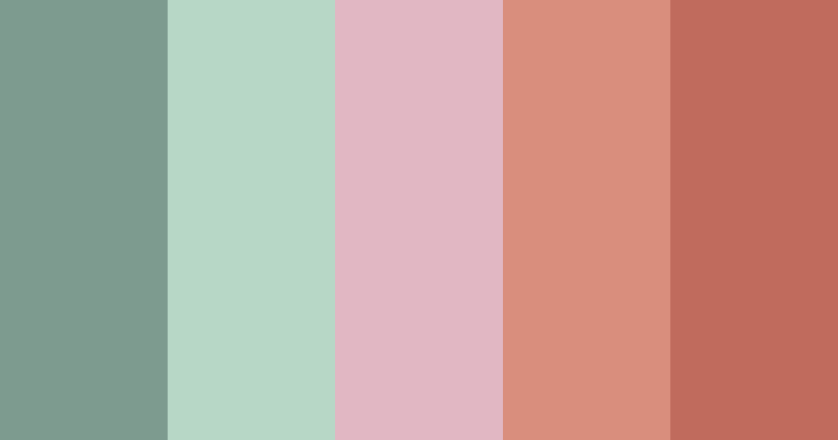 Download 70s gemstone color palette PNG image (landscape)