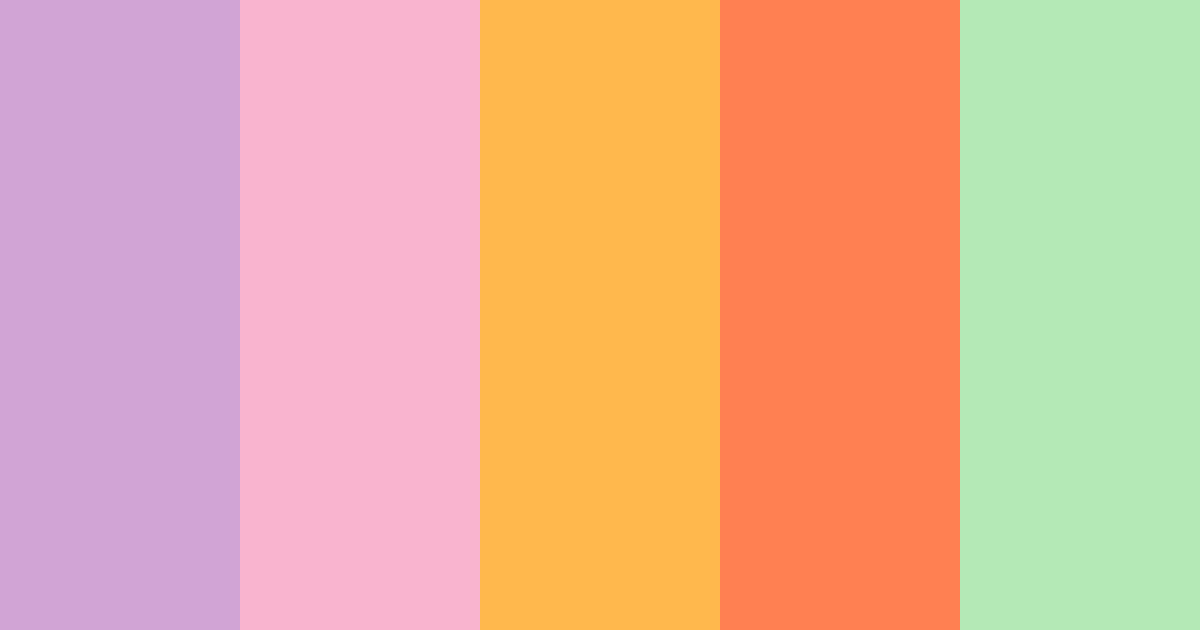 Download kitty animatronic color palette PNG image (landscape)