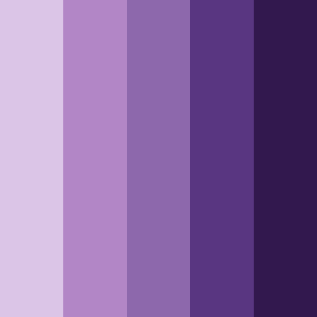 Download wisteria dreams color palette PNG image (square)