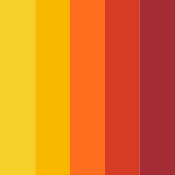 Sunny in サン Color Palettes