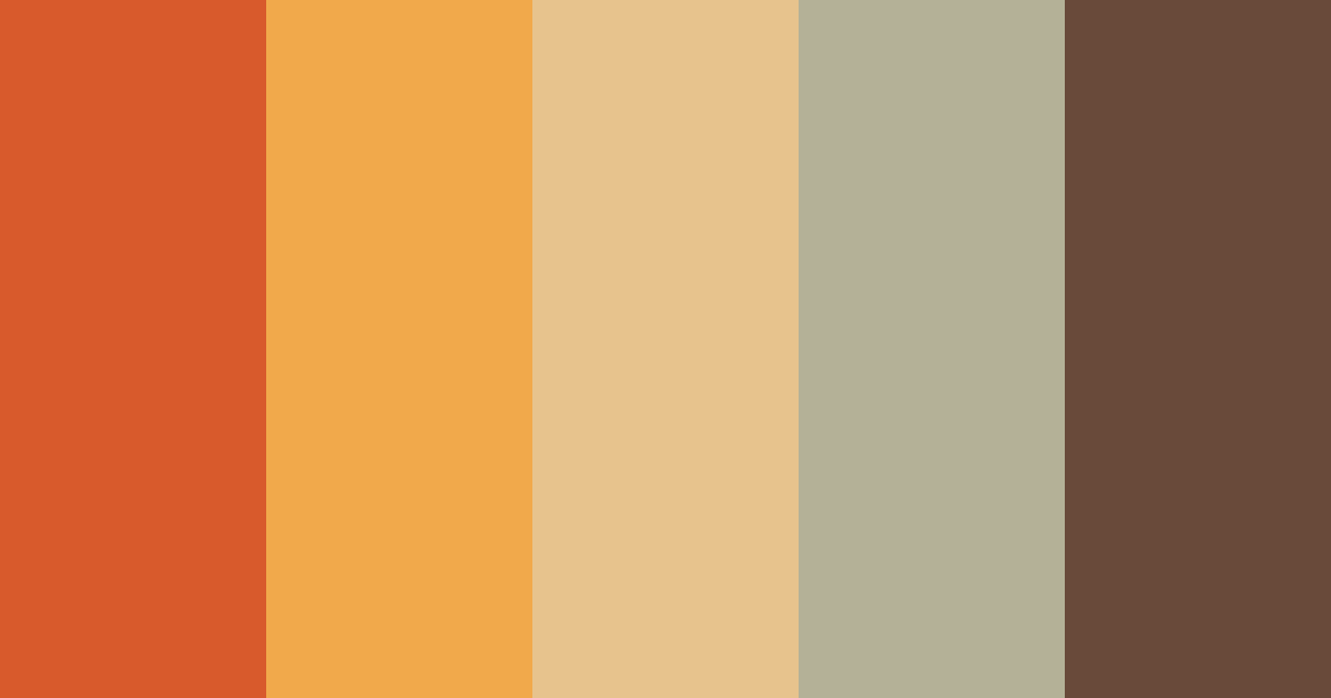 Download hermes inspired color palette PNG image (landscape)