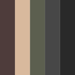 Urban Earth in Oscuro Color Palettes