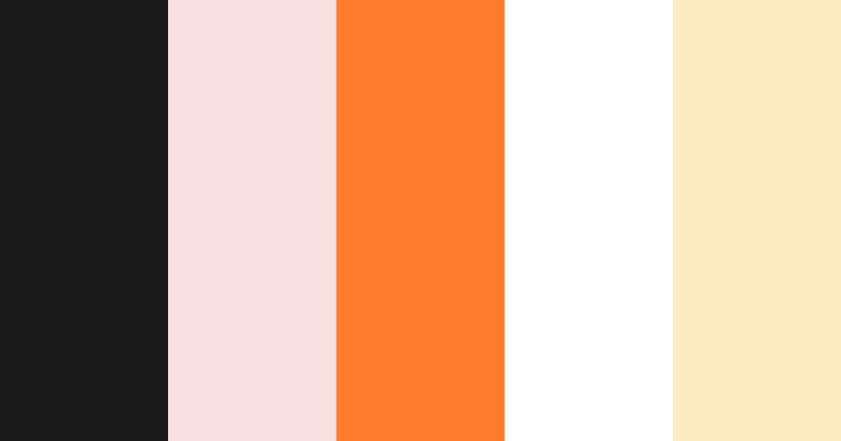 Download sunset bliss color palette PNG image (landscape)