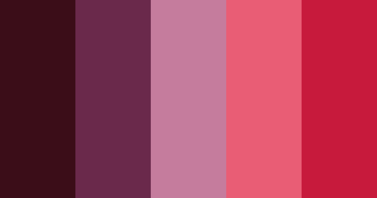 Download crimson dream color palette PNG image (landscape)