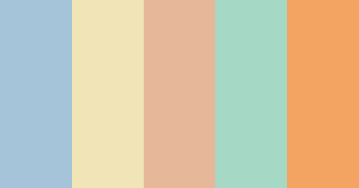 Download modern harmony color palette PNG image (landscape)