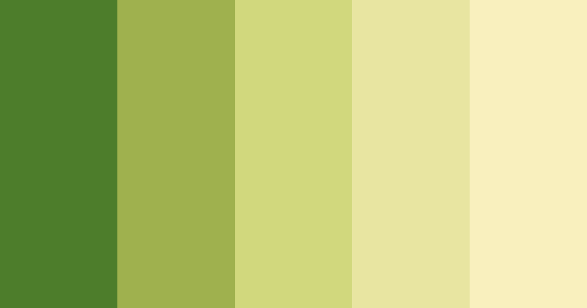 Download deep green harmony color palette PNG image (landscape)
