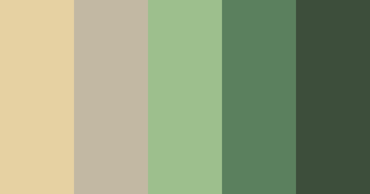 Download  bamboo serenity color palette PNG image (landscape)