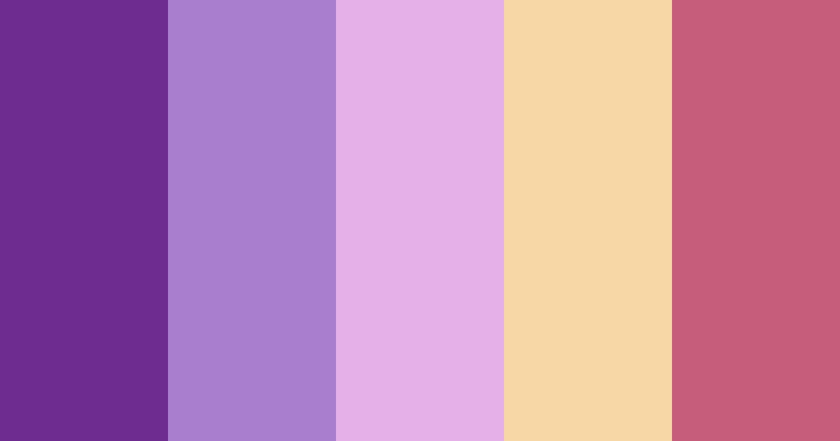 Download plum fall color palette PNG image (landscape)