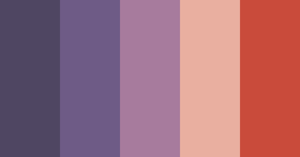 Download mulled wine delight color palette PNG image (landscape)
