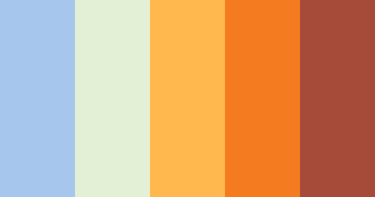 Download winter warmth color palette PNG image (landscape)
