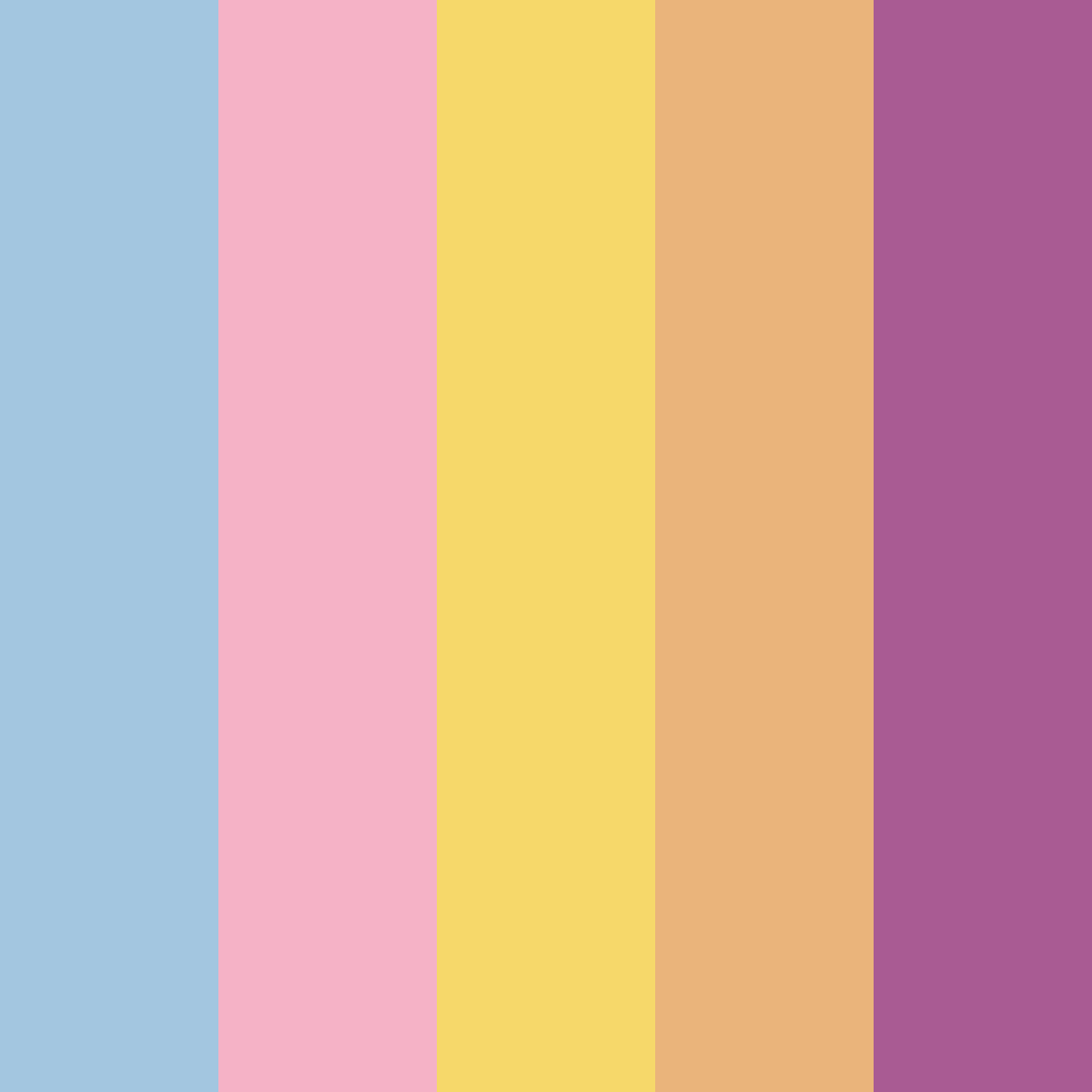Download december color palette PNG image (square)