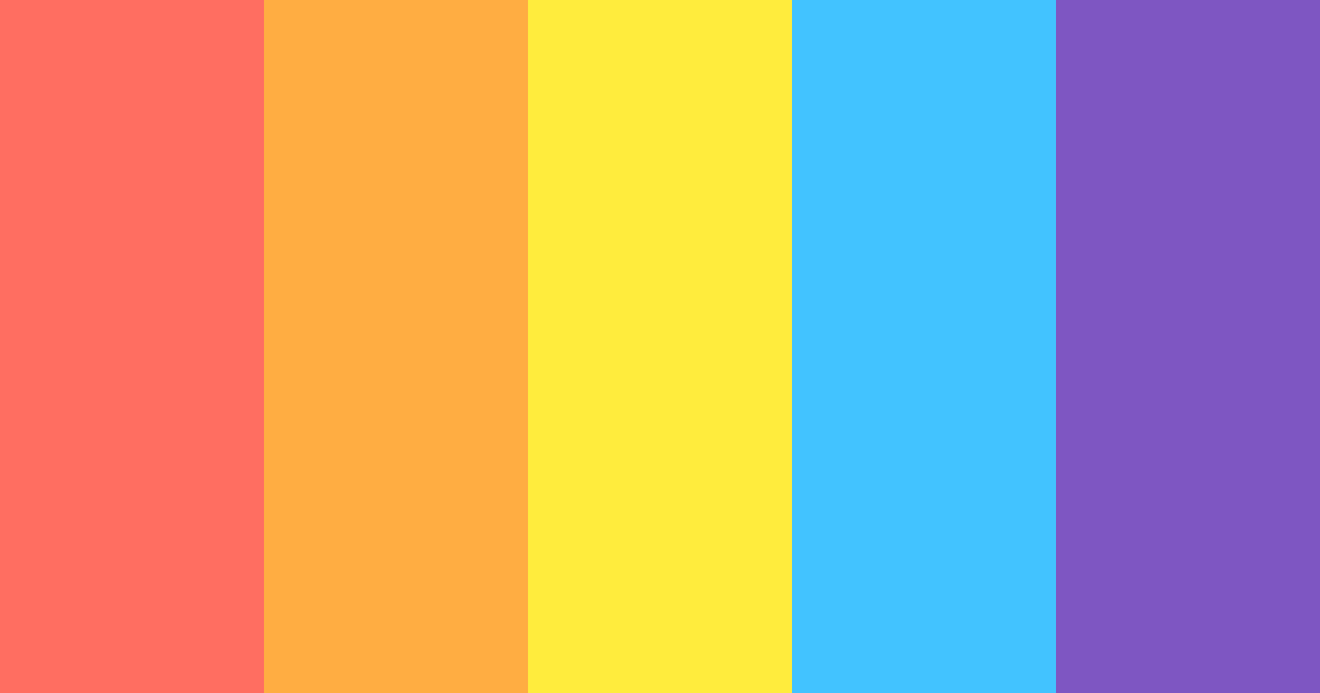 Download disco color palette PNG image (landscape)