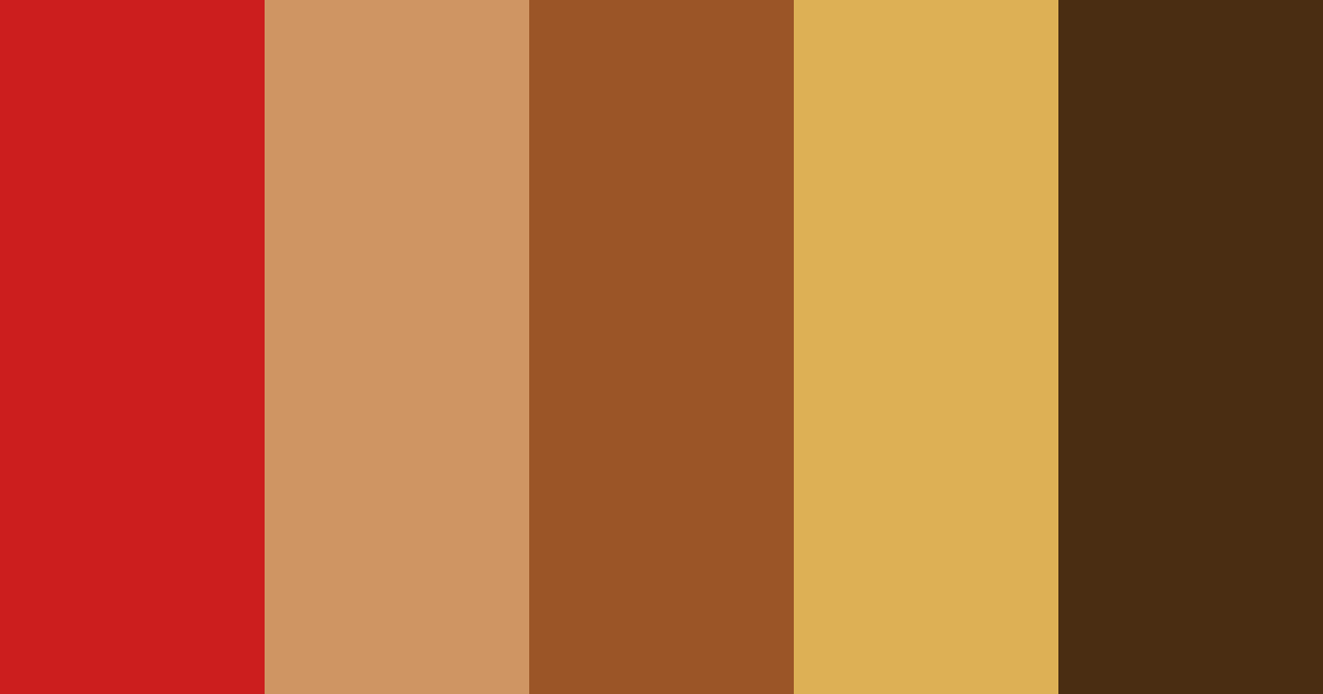 Download fire and wood color palette PNG image (landscape)