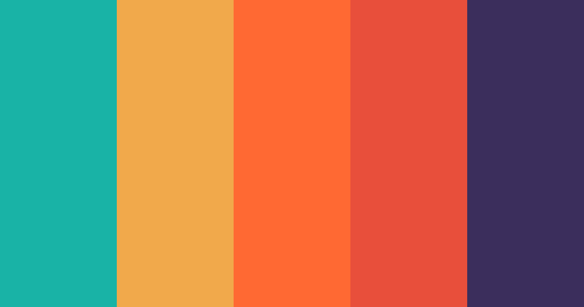 Download hawaii color palette PNG image (landscape)