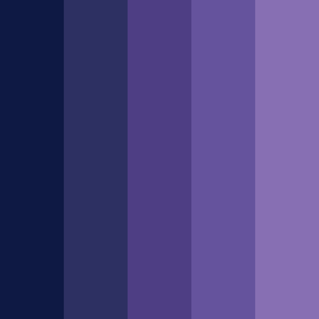 Download cosmic dreams color palette PNG image (square)