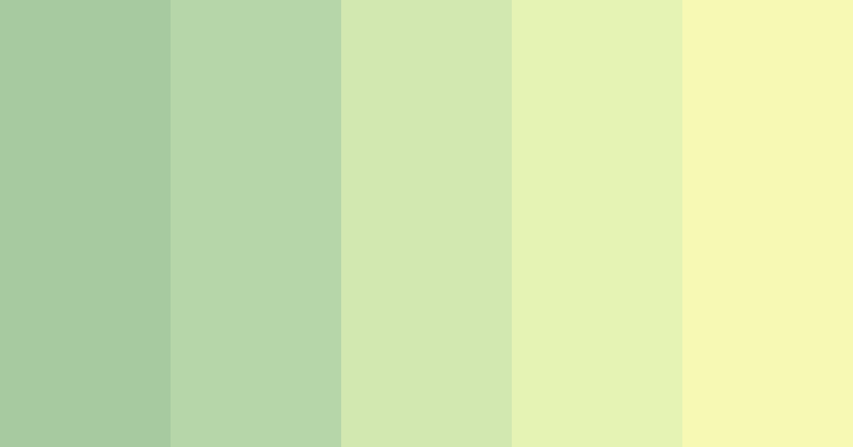 Download sage serenity color palette PNG image (landscape)