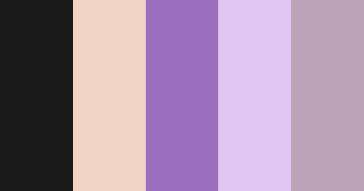 Download midnight blossom color palette PNG image (landscape)