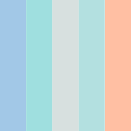 Ocean Breeze in Beach Color Palettes