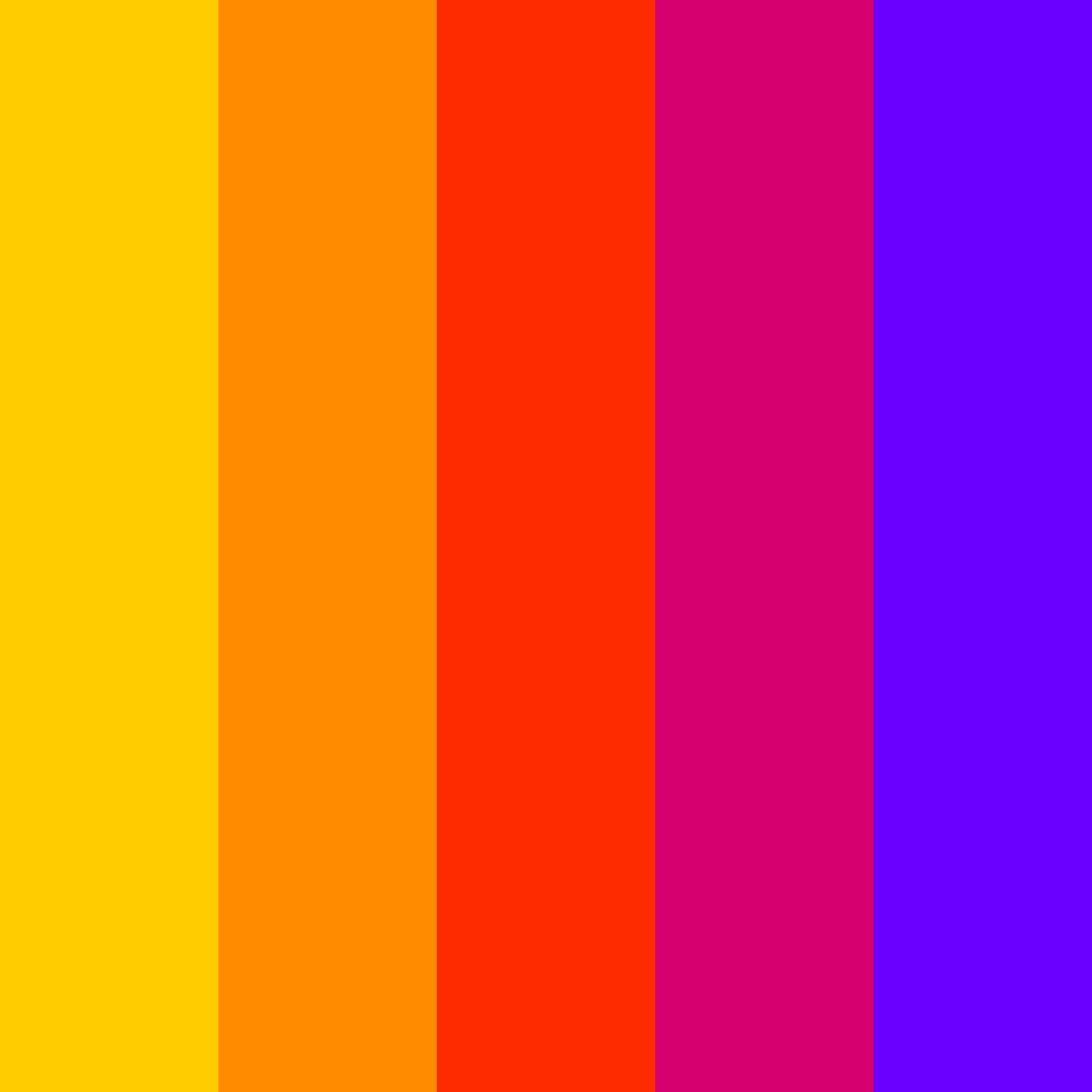 Download bill cipher color palette PNG image (square)