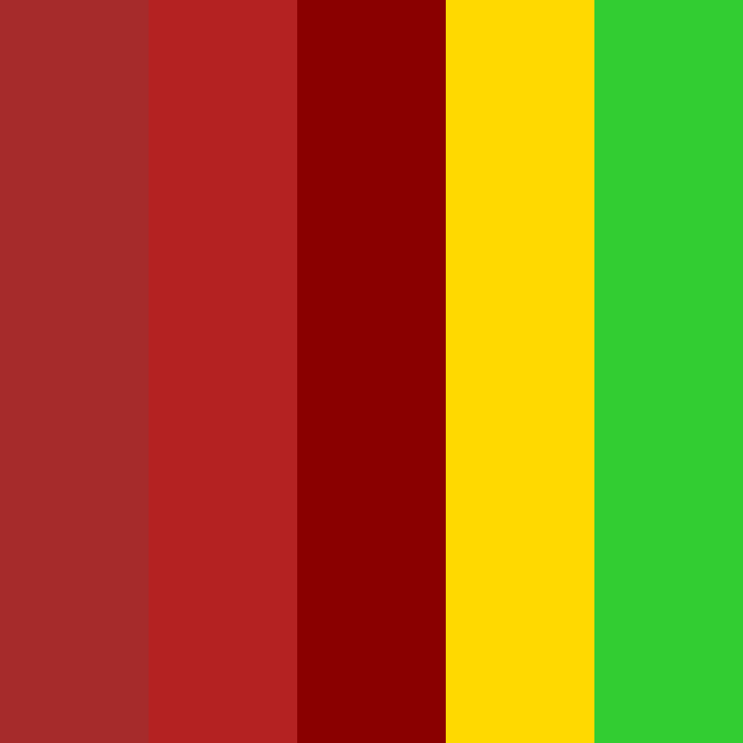 Download scandinavian christmas color palette PNG image (square)